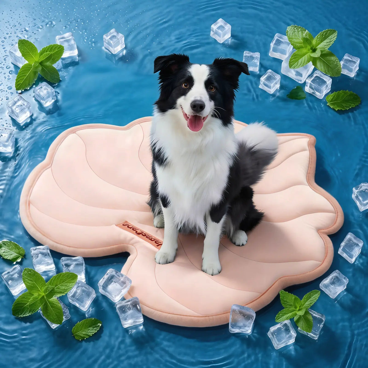 Vagascape Eco-Friendly Cooling Pet Mat for Large Dogs - Portable, Washable, and Durable Dog Bed for Camping and Outdoor Use