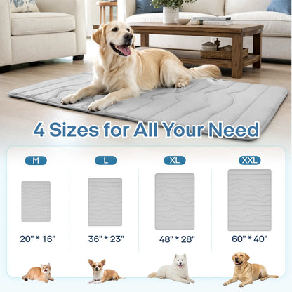 Vagascape Eco-Friendly Cooling Pet Mat for Large Dogs - Portable, Washable, and Durable Dog Bed for Camping and Outdoor Use