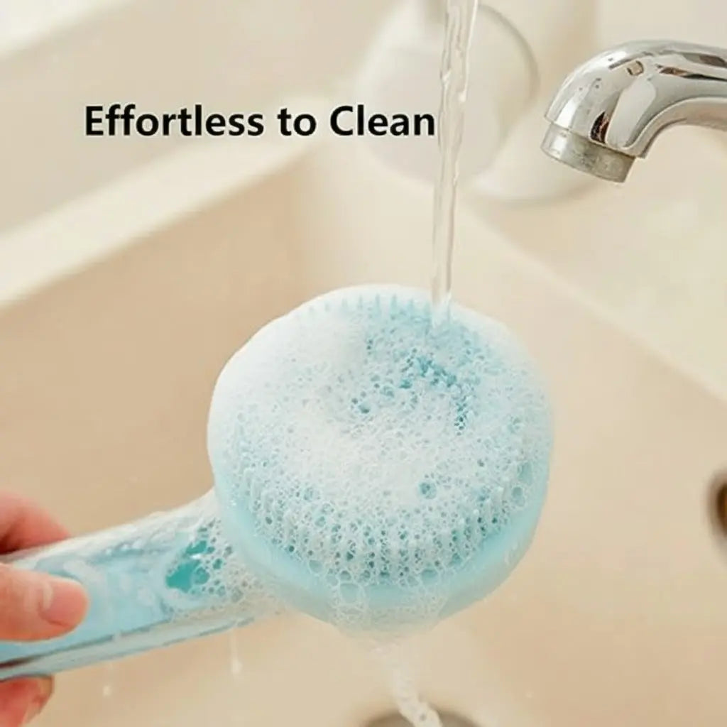 2026 2-in-1 Pet Bath and Grooming Deshedding Brush with Integrated Soap Dispenser, 8in x 3in x 4in, Gentle Massage Tool for Dogs and Cats, Enhances Hair Care and Bathing Experience, Promotes Blood Circulation